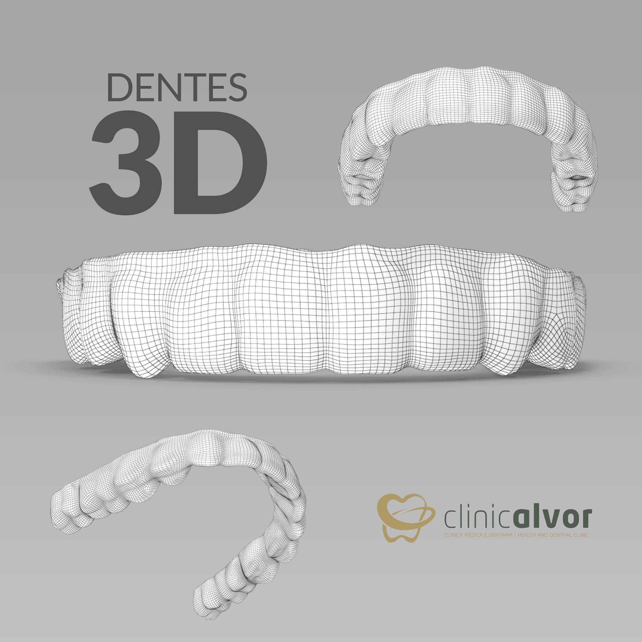 dentes 3d