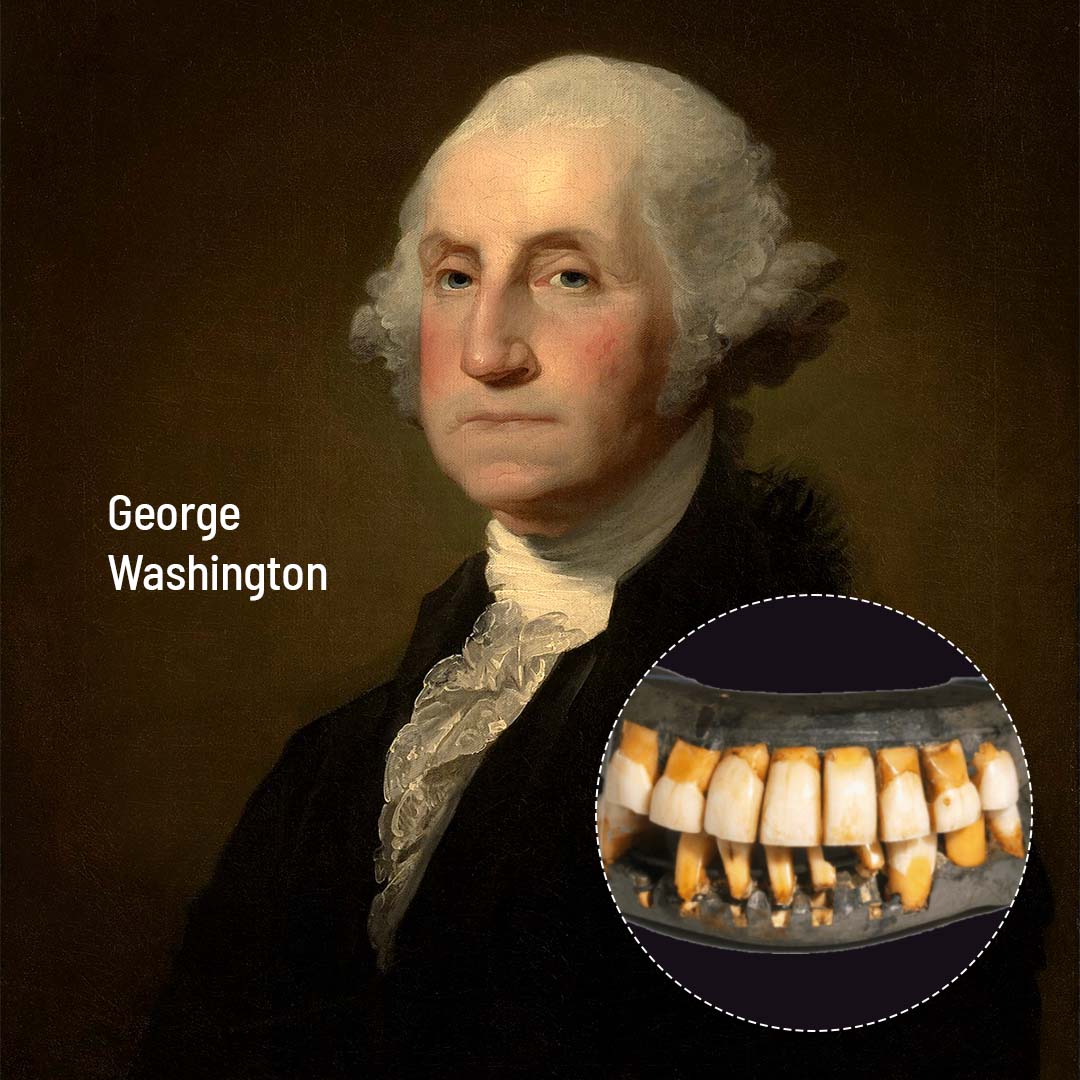 george washington dentes teeth